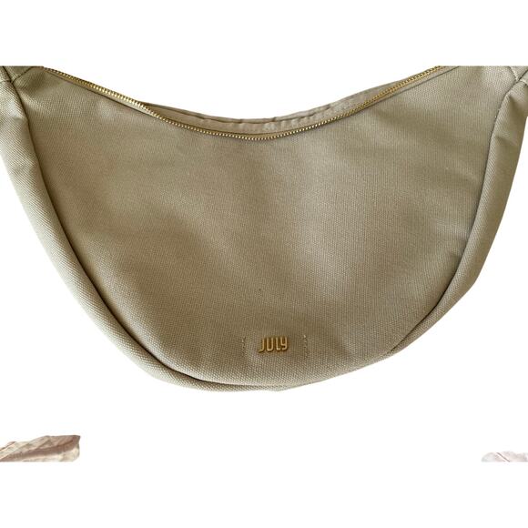 July Everyday Crescent Bag Natural New with out tags - Picture 3 of 4